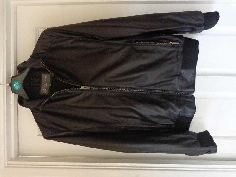 Man039s Black Leather Jacket
