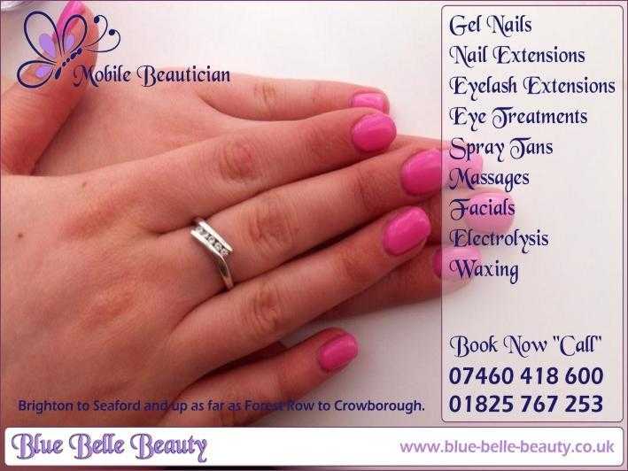 Manicures amp Pedicures by Blue Belle Beauty Brighton to Seaford and up as far as Forest Row