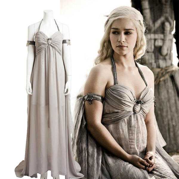 MANLUYUNXIAO Movie Game of Thrones Mother of Dragons Cosplay Costume Custom Made