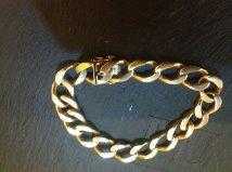 Mans gold bracelet