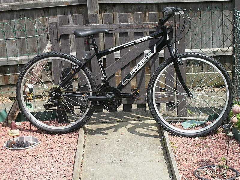 mans probike escape mountain bike