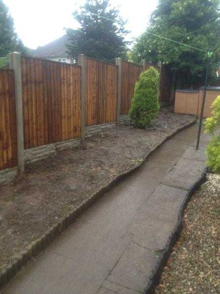 Mansfield Gardens (Fencing amp landscaping )