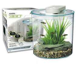 Marina 360 Aquarium Tank With marina 10W heater