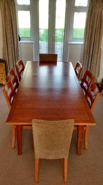 Marks amp Spencer Cherry Wood Dining Table amp Chairs