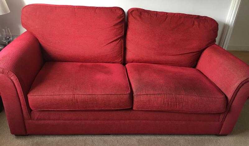 Marks amp Spencers 3 Seater Sofa and Footstool EXCELLENT CONDITION