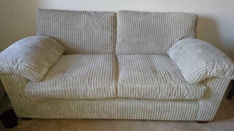 MARKS and SPENCER Large Two Seater Sofa JOELLE RIB NATURAL