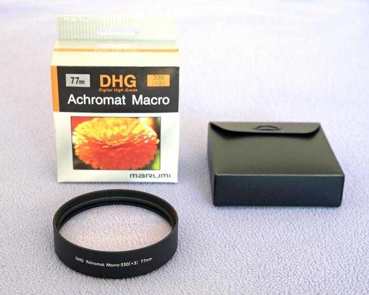 Marumi DHG 77mm 330 (3) Achromat Macro Lens