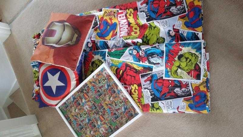 Marvel kids bedroom set