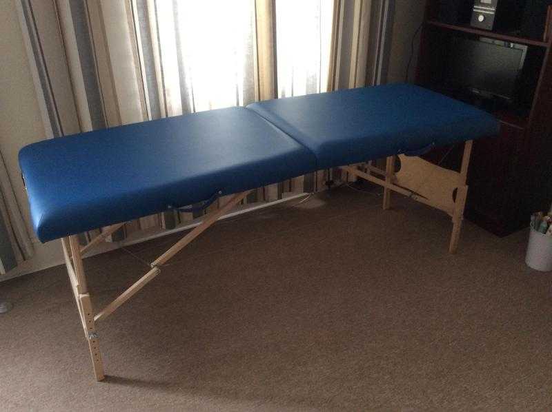 Massage table as new for sale