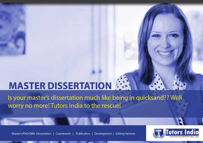 Master Dissertation Writing services UK