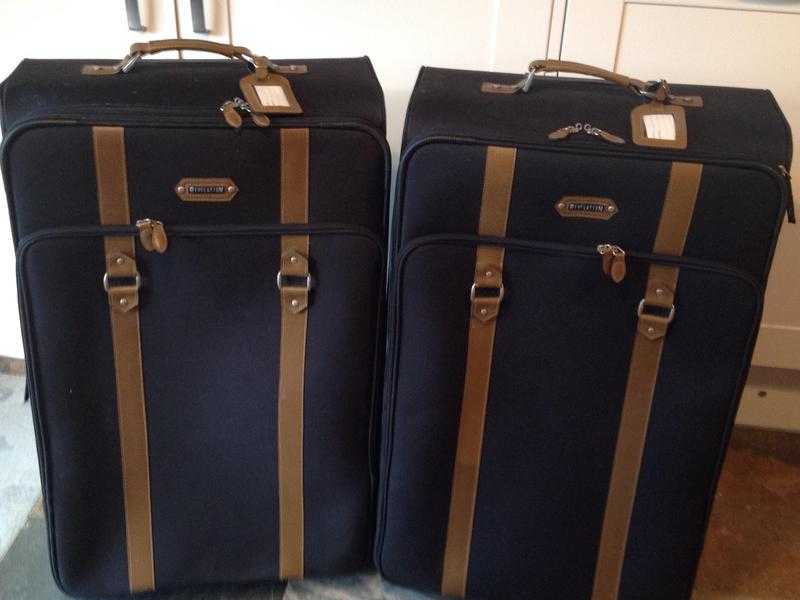 Matching suitcases