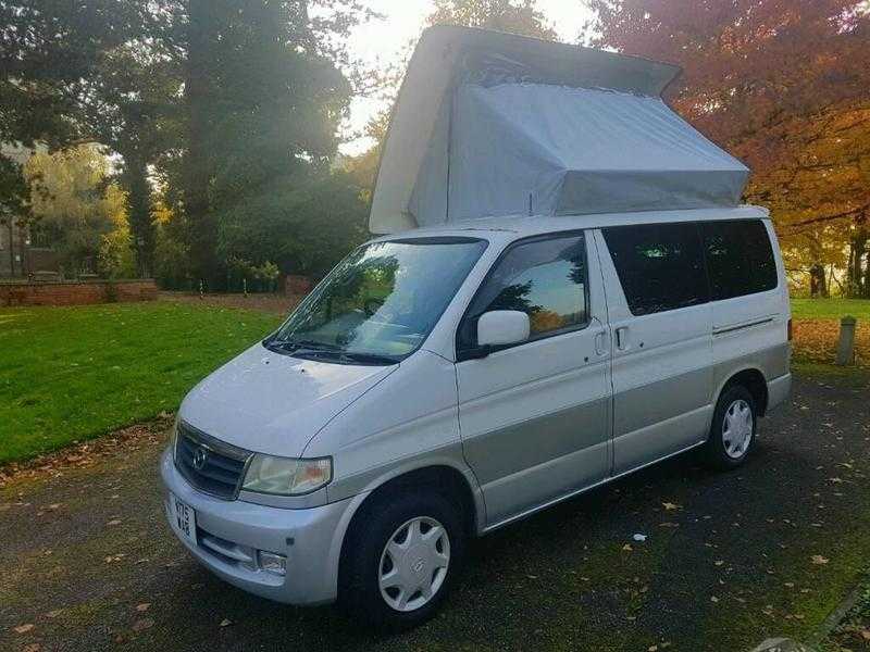 MAZDA BONGO 2.5 V6, 4 BERTH CAMPERVAN 6 SEATER, FULL PROFESSIONAL SIDE CONVERSION BY JAL