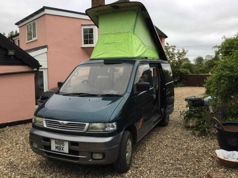 Mazda Bongo Freetop 8 seater Campervan 1996 Rare RWD MPV Diesel Automatic Sleeps 4