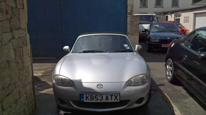 Mazda Mx-5 2004 1.8I Silver Low Milage