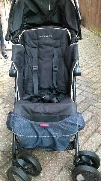 McClaren Baby Buggy, Black.