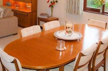 McIntosh teak dining table and chairs