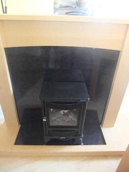 MDF Fireplace and Electric Imitation Log Burner