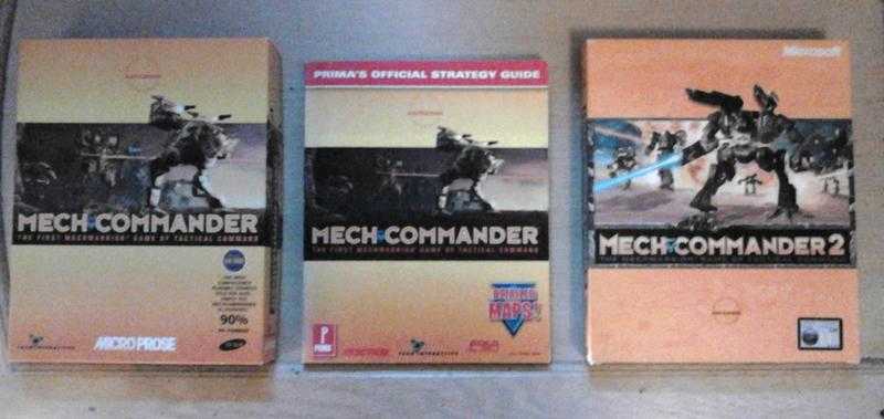 Mech Commander 1 amp 2 PC Games