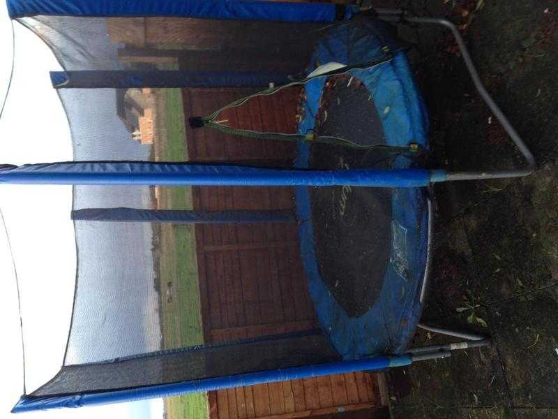 Medium size trampoline free to good home.