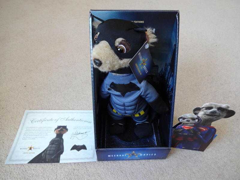 Meerkat Movies Toy - Aleksandr as Batman