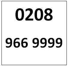 Memorable Telephone Number - Harrow