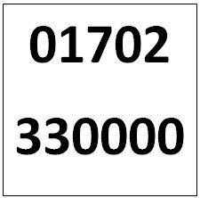 Memorable Telephone Number - Southend-on-Sea 01702330000