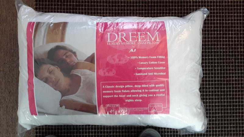 Memory foam pillows pack of 2