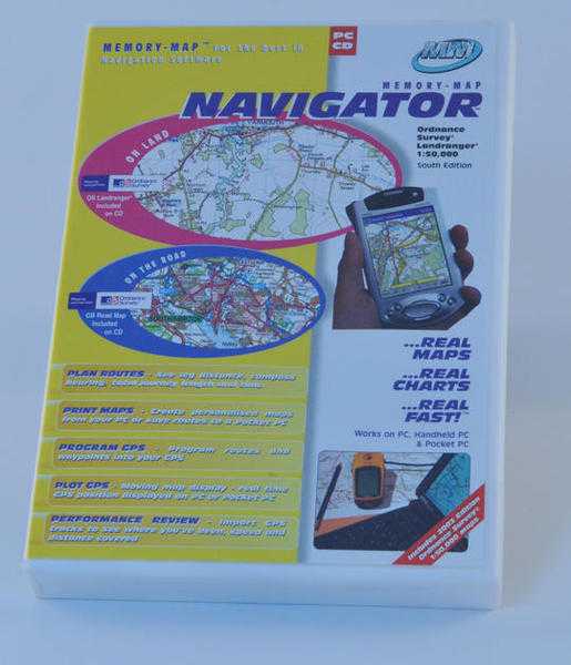 Memory Map Navigator - OS Landranger 150K South Edition