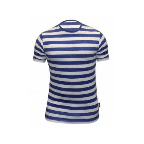 Men039s Blue amp White Stripe T-Shirt buy online fancy dress shop
