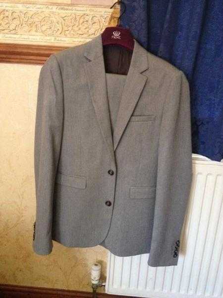 Men039s Grey Suit.