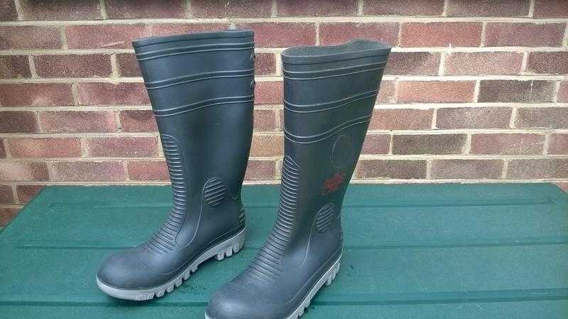 Men039s Safety Wellies Size 8