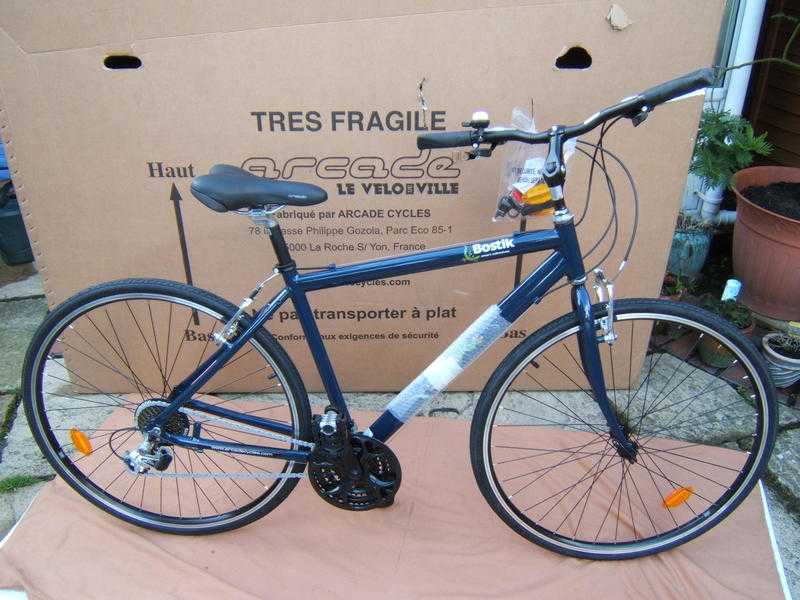 MENS ESCAPE LIGHT HYBRID ARCADE LE VELOE DE VILLE BIKE 21quot FRAME amp 21 SPEEDS (BRAND NEW)