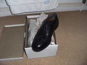 Mens NEW Leather Tebbutt amp Hall Made In England Shoes