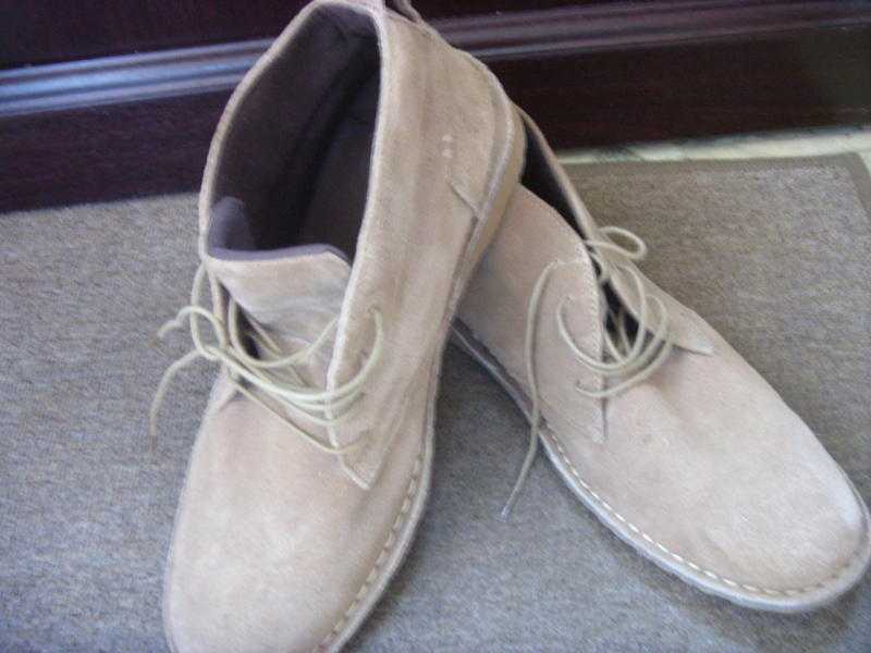 Mens suede ankle boots