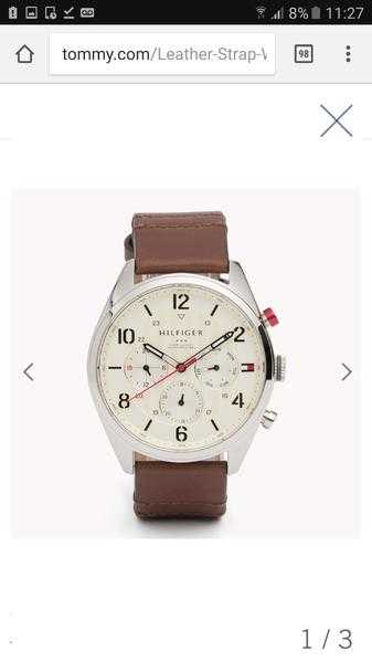 Mens Tommy Hilfiger watch for sale