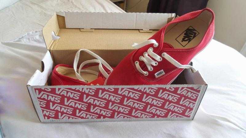 mens vans brand new