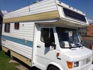 Mercedes 4 berth Motorhome