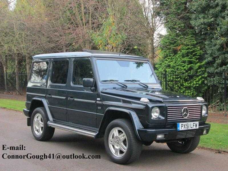 Mercedes-Benz G-wagon 2001 G400 CDI LWB 4.0 V8 AUTO LHD