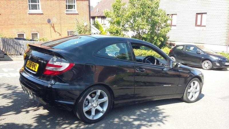 MERCEDES C160 SPORT EDITION, BLACK, 2006