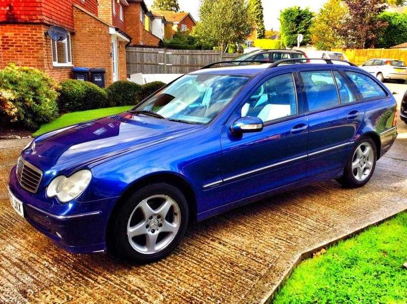 MERCEDES C220 CDI AVANTGDE SE A, BLUE, 2003