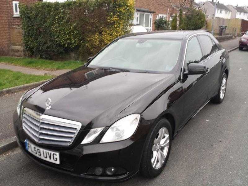 Mercedes E-class 2009 newer shape black