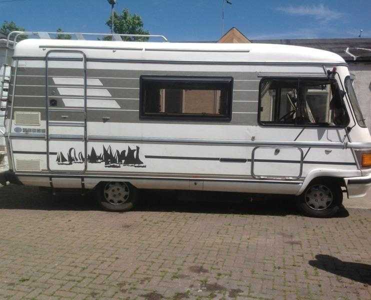 Mercedes Hymer automatic 5 berth coachbuilt motorhome camper