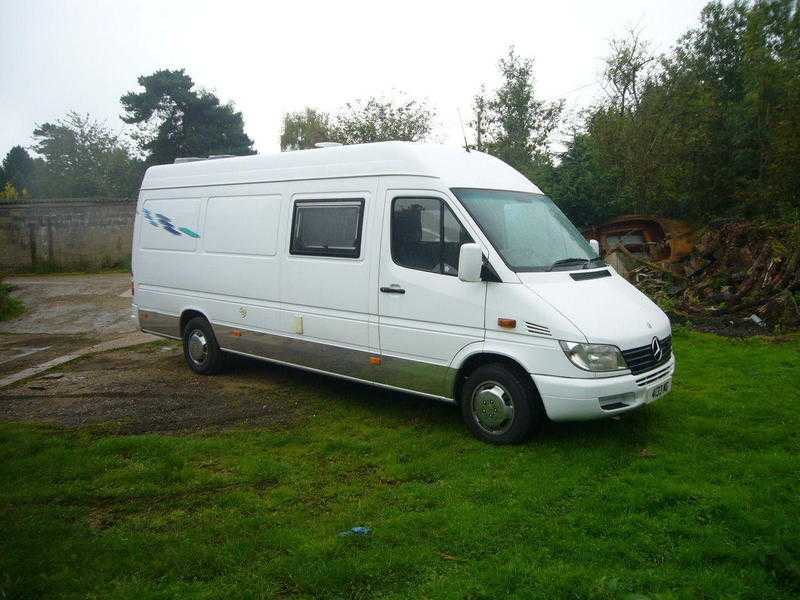 Mercedes Sprinter 311 MOTORHOME CAMPERVAN RACE VAN - 3 BERTH