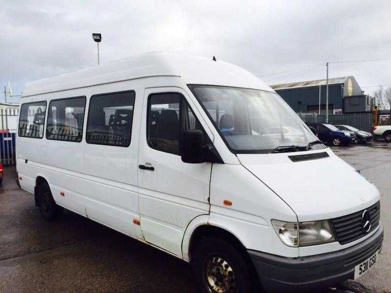 Mercedes Sprinter 312d lwb 1998 mini bus 12 seats