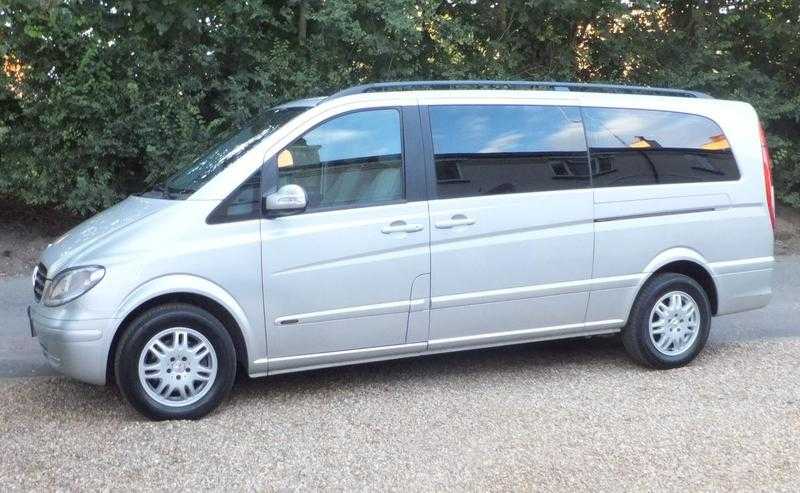 MERCEDES VIANO AMBIENTE EXTRA LONG LUXURY EXECUTIVE TRAVEL 67 SEAT