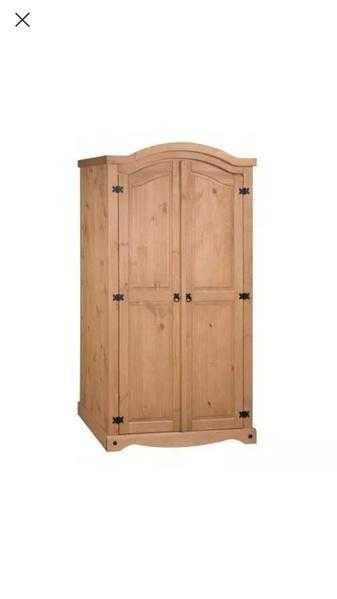 Mercer Corona 2 Door Wardrobe