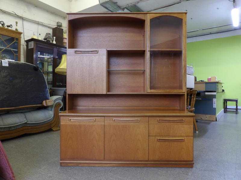 Meredew Display Cabinet With Cupboards, Drawers, Shelves amp Drinks Bureau - Local Delivery Options