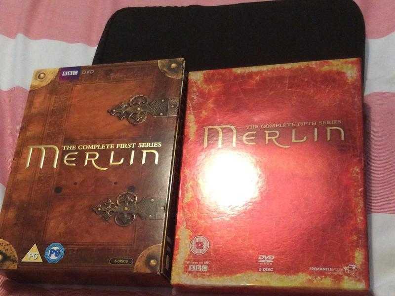 Merlin boxsets dvds