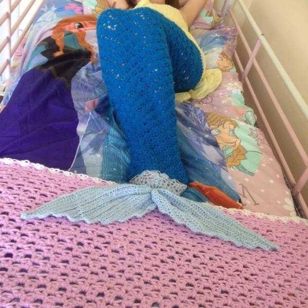 Mermaid blankets