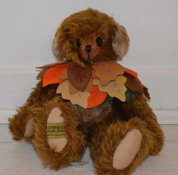 Merrythought quotForest, The Earth Bearquot  Limited Edition, Collectable Bear - Ideal Christmas Present